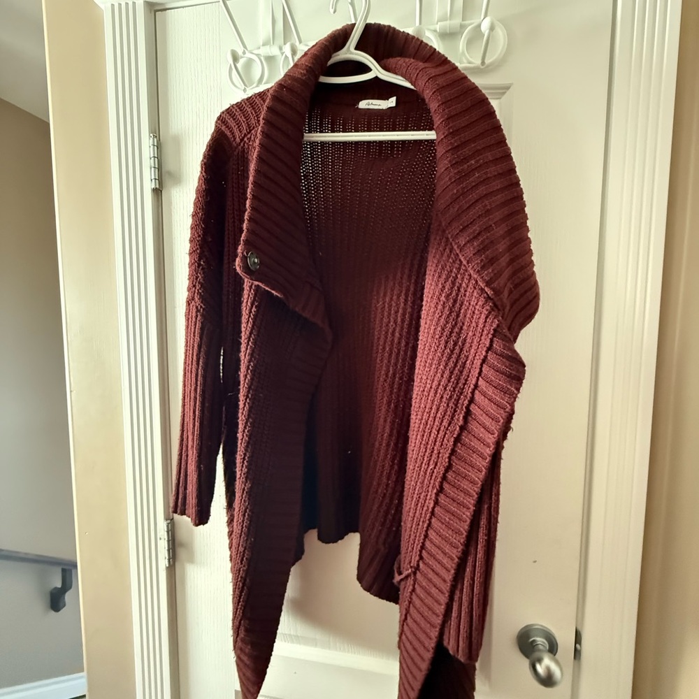 Women's Burgundy Sweater